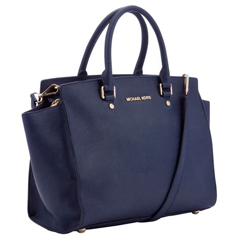 michael kors black and blue bag|michael kors blue handbags clearance.